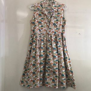 ModCloth X Mata Traders Pear Print Dress